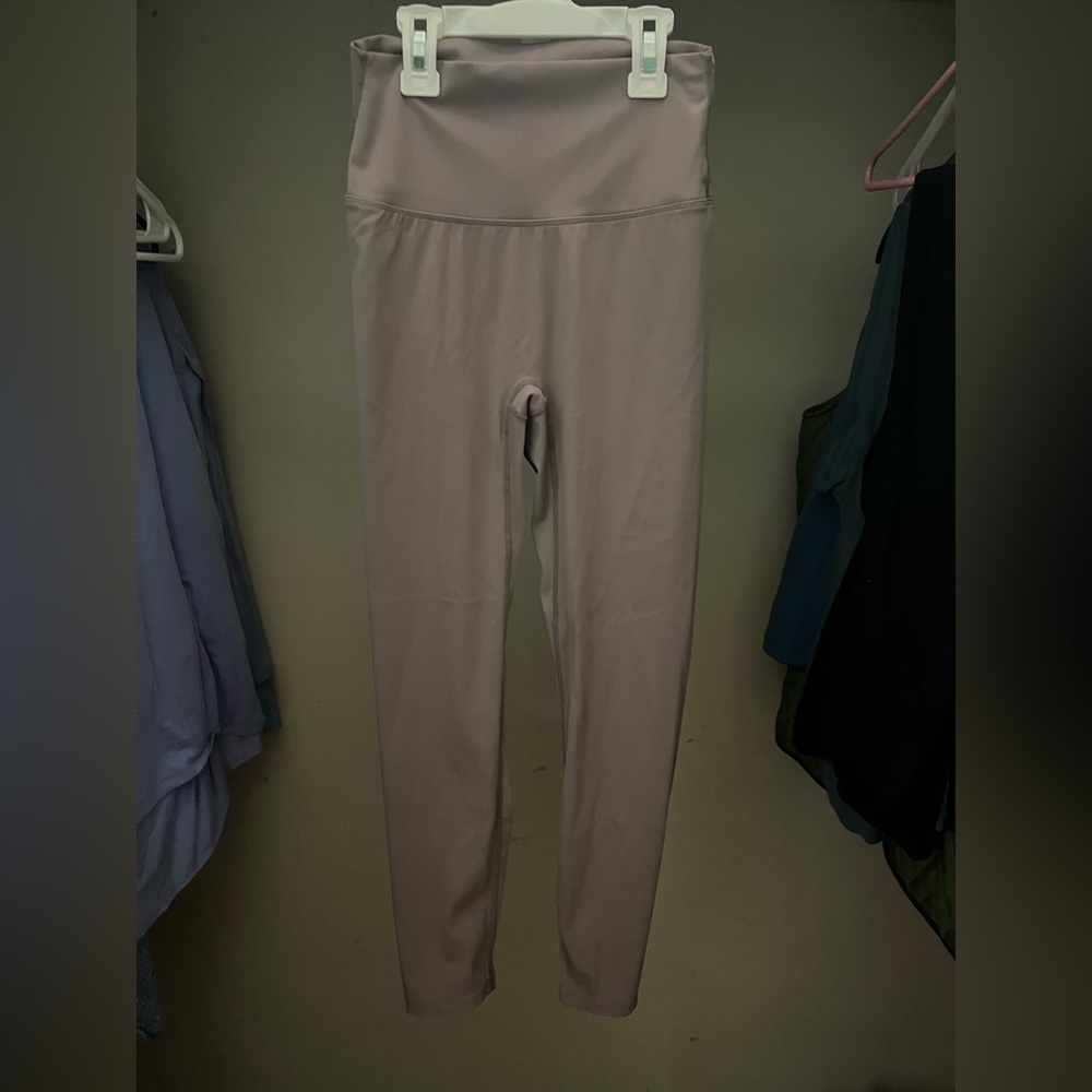 High-Waisted purple/grey lulu Leggings